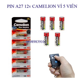 Pin 27A A27 12v CAMELION vỉ 5 viên