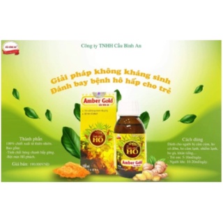 Tinh Chất Ho Cầu Bình An - Amber Gold