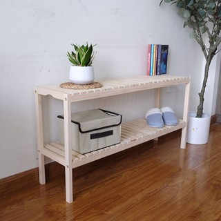 kệ giày dép gỗ thông 100cm