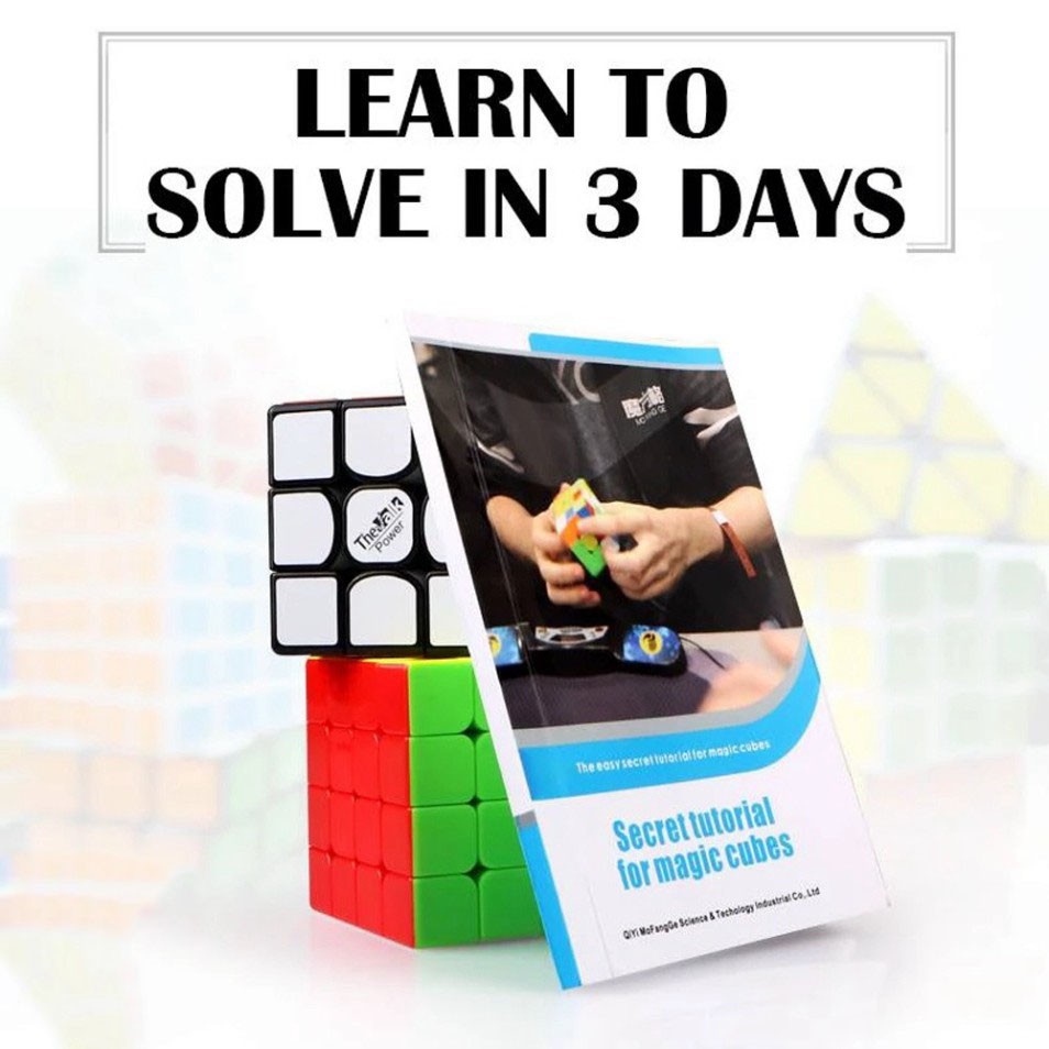 Công thức hướng dẫn giải rubik 2x2x2, 3x3x3,4x4x4, 5x5x5, 6x6x6, Megaminx, Pyraminx và các loại Rubik Khác