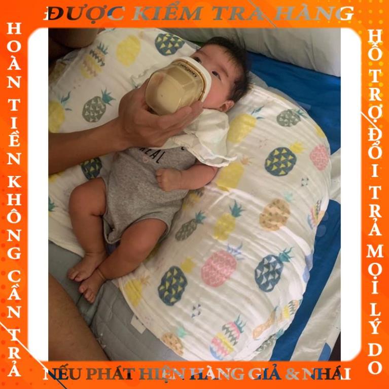 Gối chống trào ngược cotton Hàn trần vỏ cao cấp bảo ngọc (Đã bao gồm vỏ gối và ruột gối nhồi bông) 🌺 vokhai