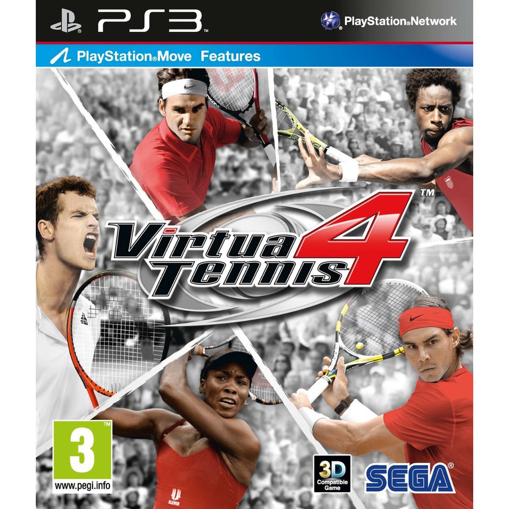 Đĩa Dvd Cassette Ps3 Cfw Pkg Multiman Hen Virtua Tennis 4