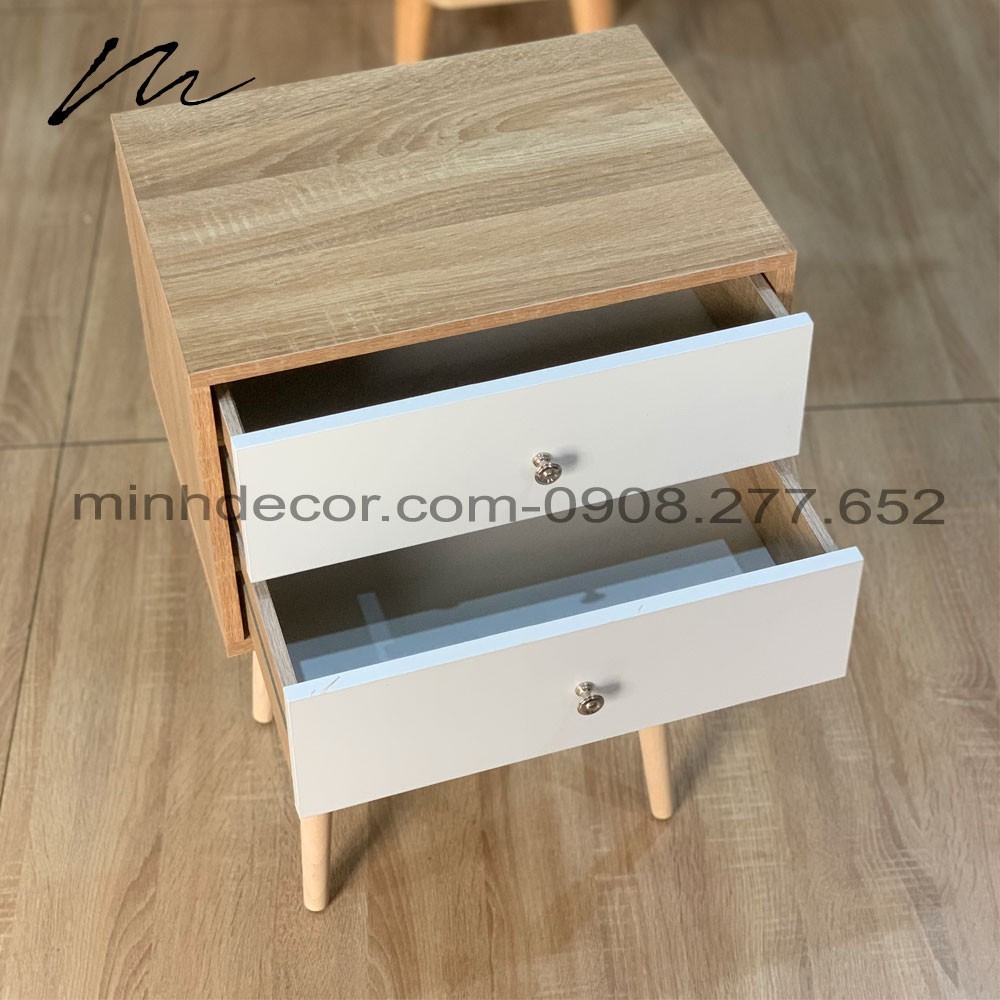 FREESHIP NỘI THÀNHTab Đầu Giường_Tủ Đầu Giường_Kệ Đầu Giường, Tủ Đựng Mỹ Phẩm Bằng Gỗ 2 Tầng- Hàng Xuất Khẩu | BigBuy360 - bigbuy360.vn