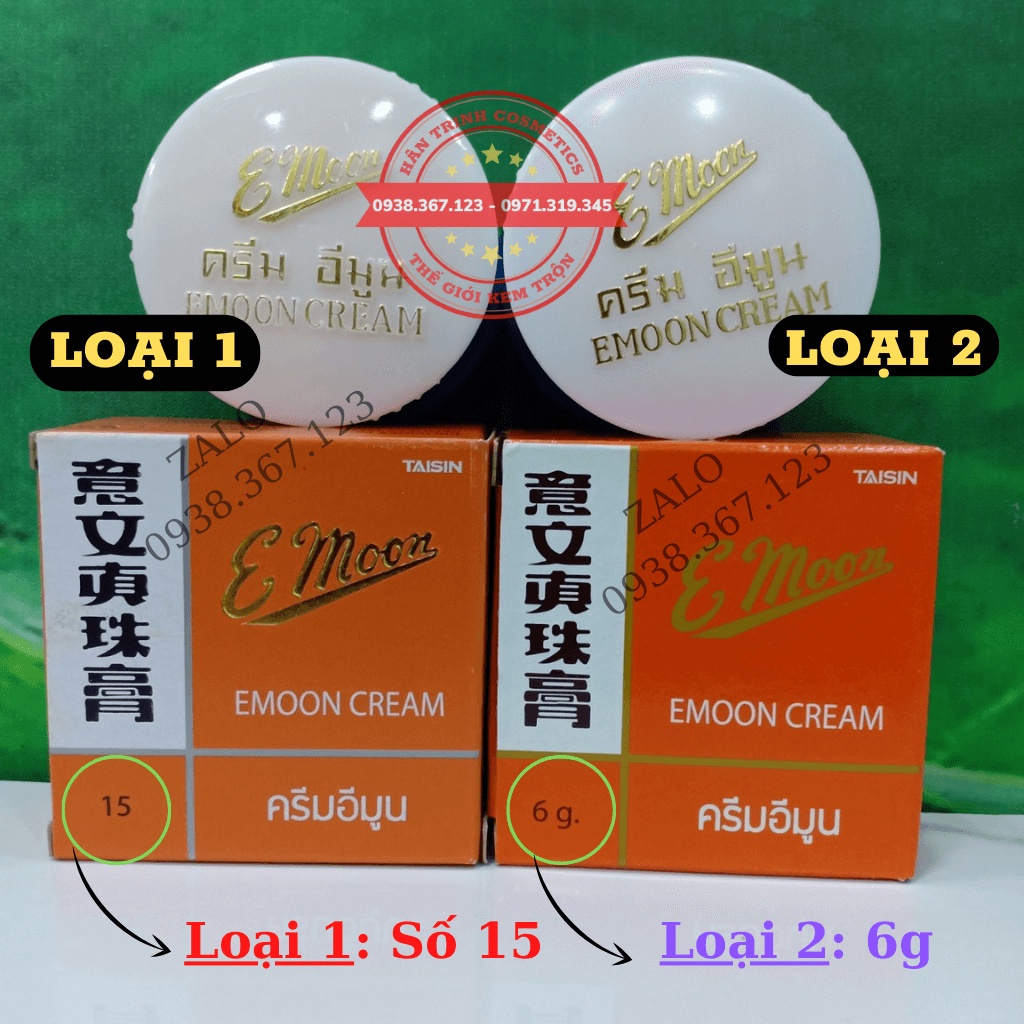 Kem Emoon Thái Hàng Chính Hãng Giúp Dưỡng Trắng Mịn Da Hộp 6g - Mỹ Phẩm Hân Trinh