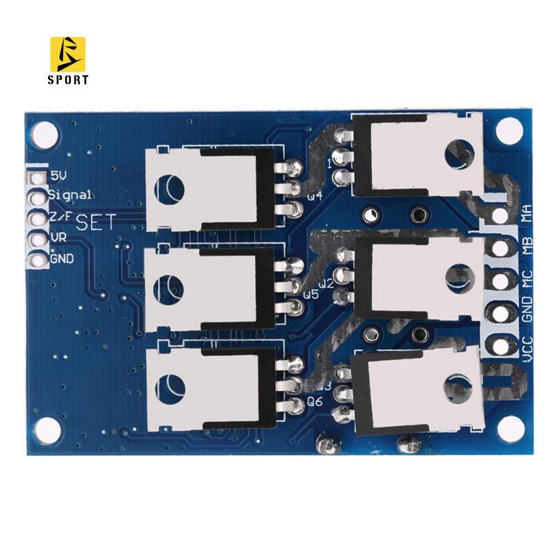 DC 12V-36V 500W Brushless Motor Controller Without Hall PWM Control Balanced Car Driver Board Durable Use