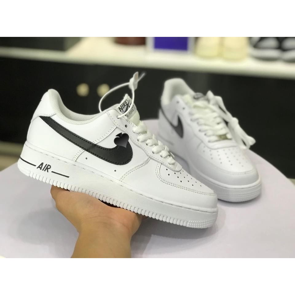 Giày AF1 Vệt Xám , vệt đen Giày sneaker air force 1 vệt nâu White brown nam nữ cao cấp Hot 2026