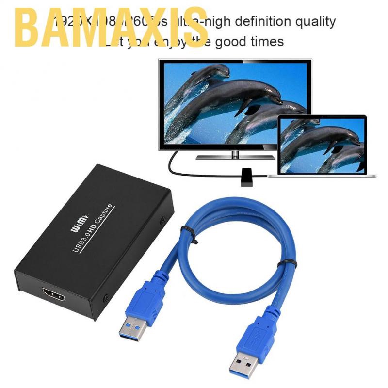 Thiết bị ghi hình USB 3.0 HD HDMI 1080P dành cho Windows/Linux/OS X