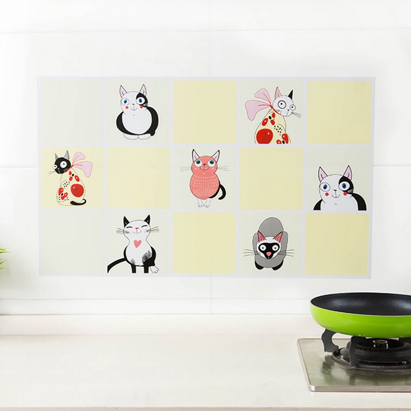 Sticker dán tường cách nhiệt họa tiết 3D xinh đẹp