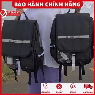 Balo Colkids CND 2 màu đen trắng Phản quang