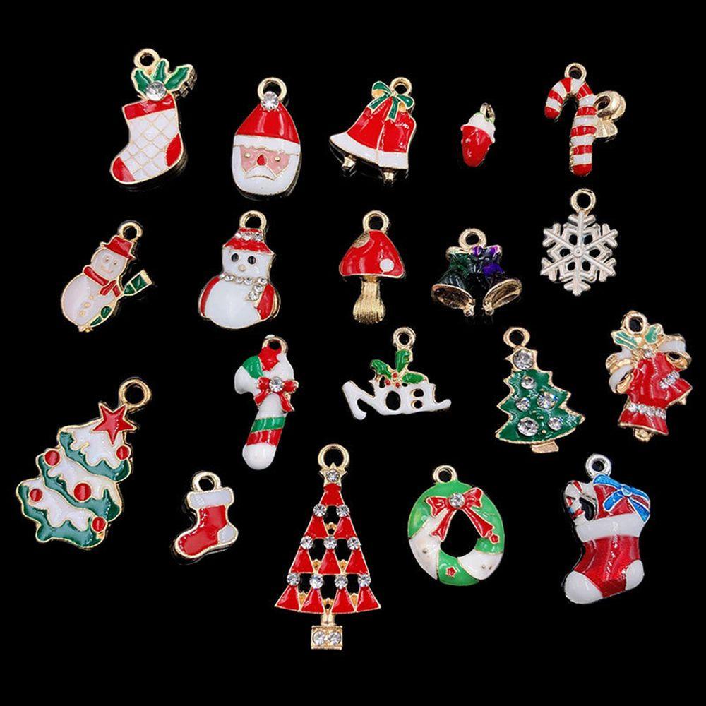 PINEVN Set 10 / 19 Mặt Dây Chuyền Phong Cách Giáng Sinh Thời Trang