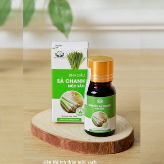 Tinh dầu sả chanh mộc sắc, thiên nhiên nguyên chất, giúp thơm phòng, đuổi muỗi, thư giãn