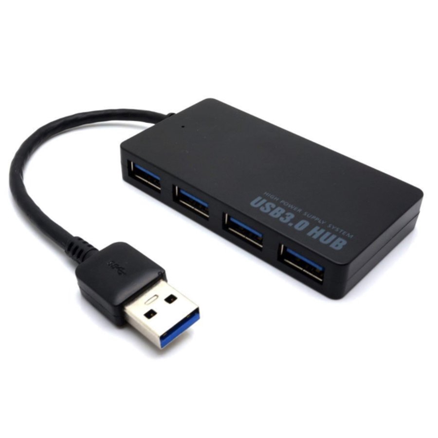 Hub cắm sạc 4 cổng USB 3.0 siêu mỏng có đèn LED báo hiệu