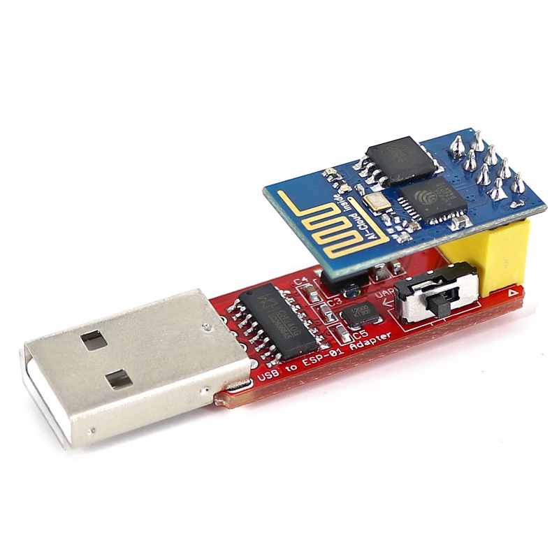 Mô Đun Chuyển Đổi Cổng USB Sang ESP8266 ESP-01 Cho Trình Điều Khiển w / CH340G