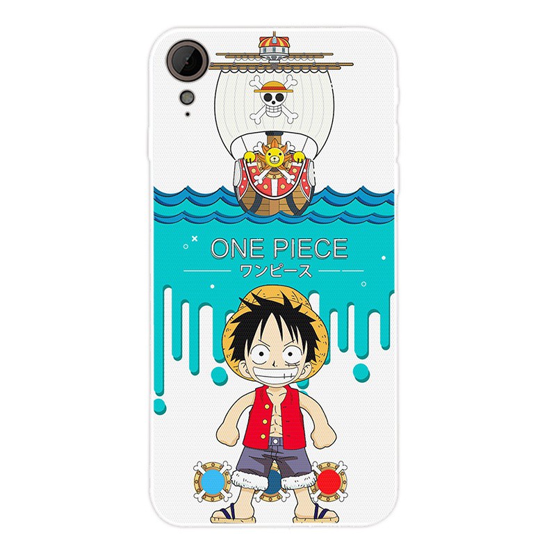 Ốp điện thoại silicon in hình Luffy dành cho HTC Desire 526 530 630 650 626 820 825 828 830 10 Pro EV