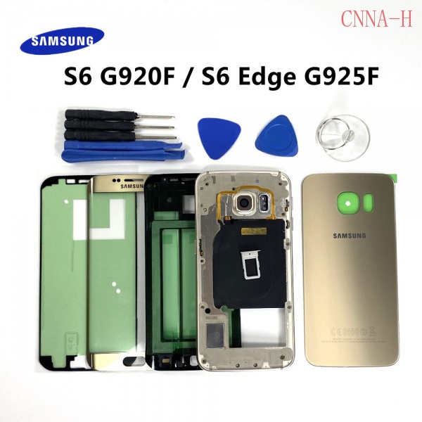 Vỏ Điện Thoại Mặt Kính Trước Sau Cho Samsung Galaxy S6 G920F S6 Edge G925F