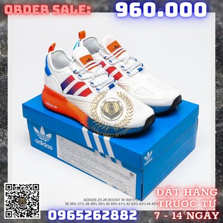 GIÀY SNEAKER MÃ SẢN PHẨM_Adidas Originals ZX 2K Boost NHIỀU MÀU PHONG CÁCH FULLBOX + FREESHIP