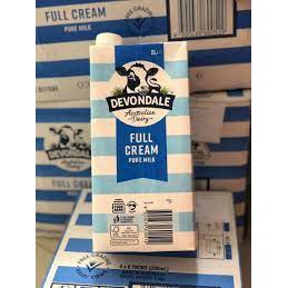 Sữa tươi nguyên kem devondale 1 lít