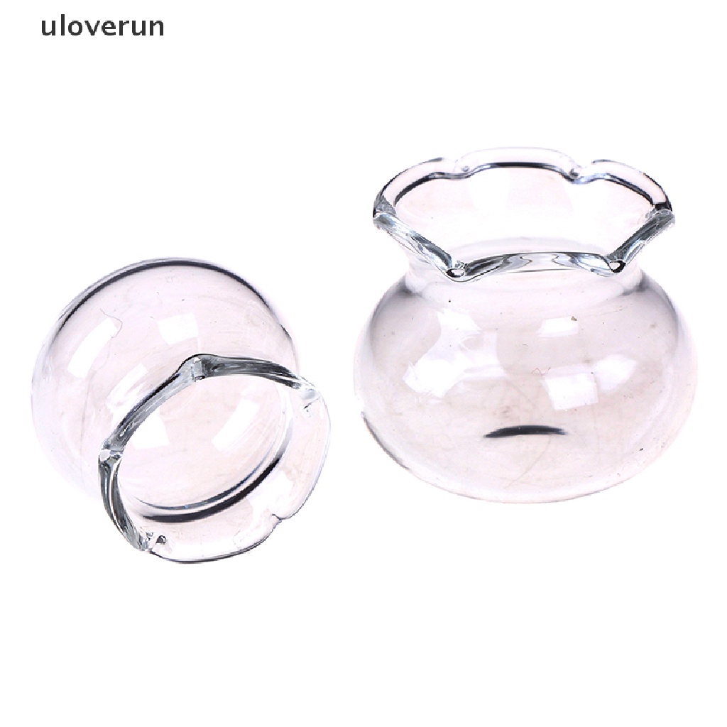 Bể Cá Bằng Thủy Tinh Trong Suốt Tỉ Lệ 1: 12 Trang Trí Nhà Búp Bê