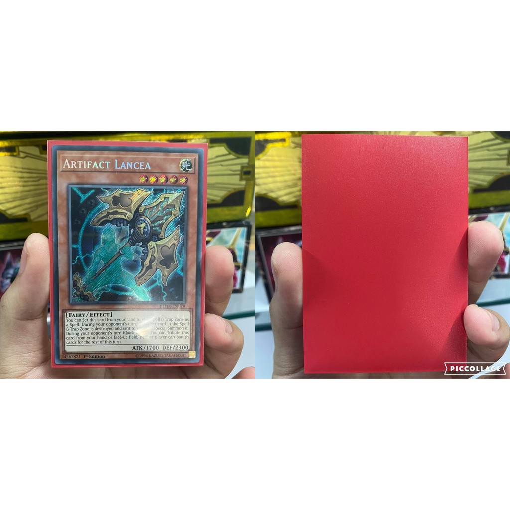 [ Dưa Hấu Yugioh ] Bọc thẻ bài Yugioh Size sleeve nhám dành cho Yugioh Vanguard nhiều màu sắc  - 60 cái - Bọc bài Yugioh