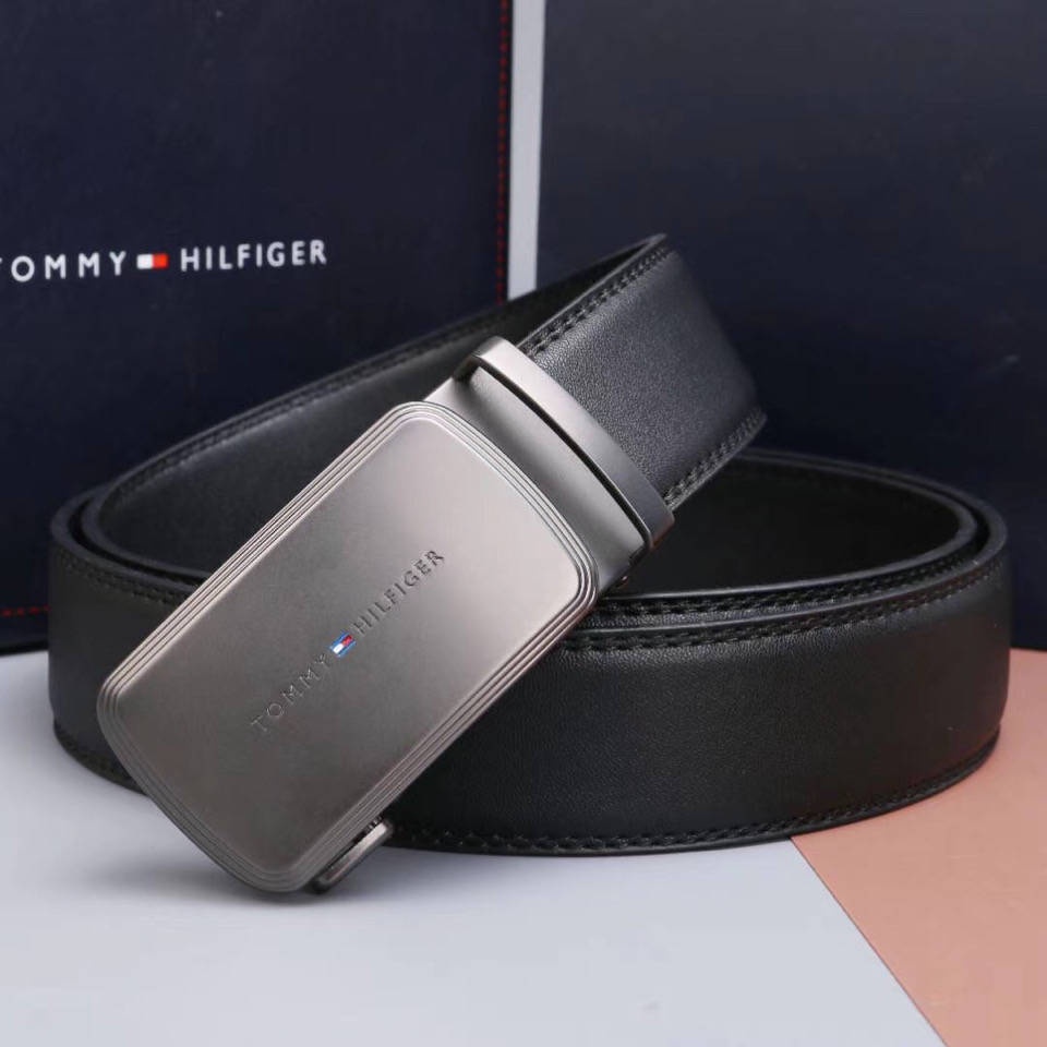 Thắt Lưng Tommy Hilfiger Tommy Hilfiger Có Khóa Cài Tự Động Bằng Da Chống Trượt Cho Nam