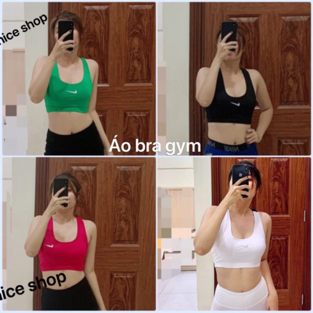 Áo tập gym, yoga, aerobic nữ( hình shop chụp)