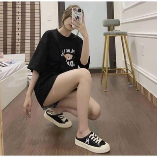 Giày Nữ Sục NY đế độn 3cm thể thao phong cách