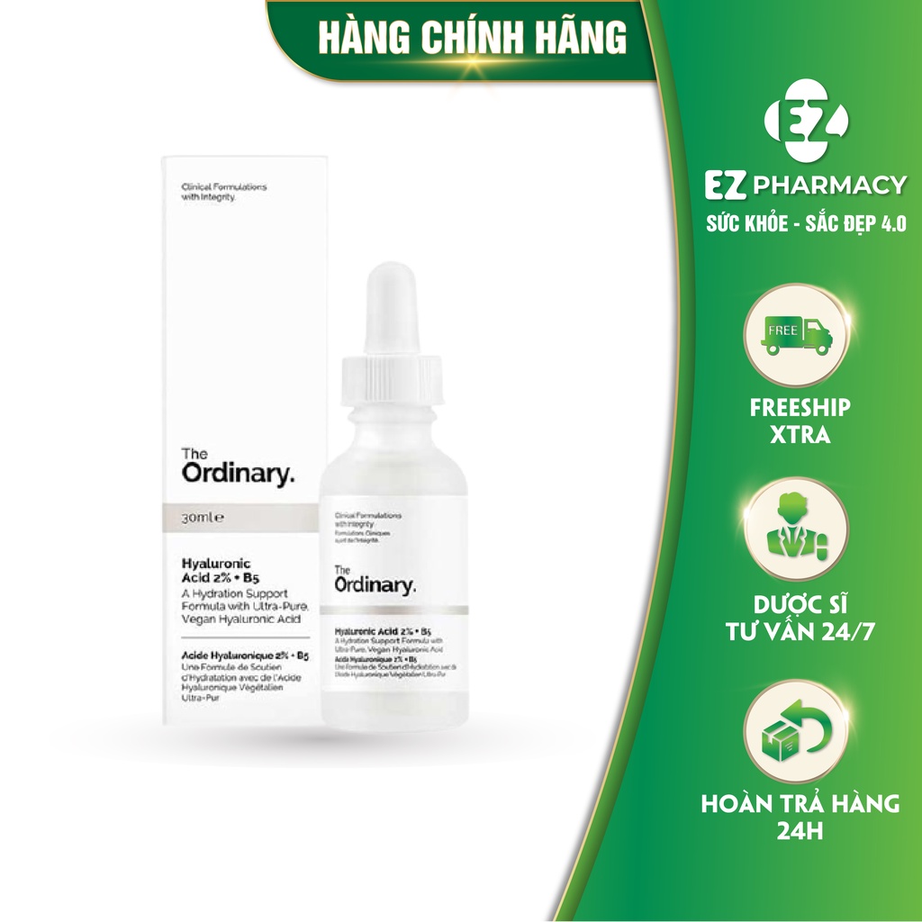 Tinh chất The Ordinary Hyaluronic Acid 2% + B5 ( 30mL )