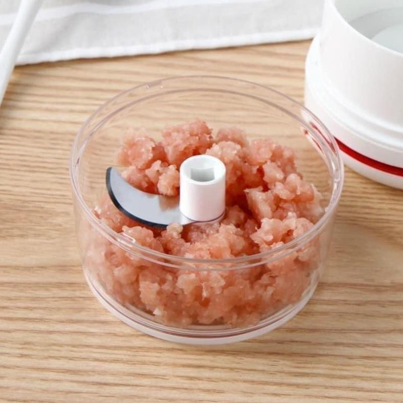 Máy xay tỏi ớt hành bằng tay đa năng/ dụng cụ xay tỏi kéo tay ( tuyển khách sỉ)