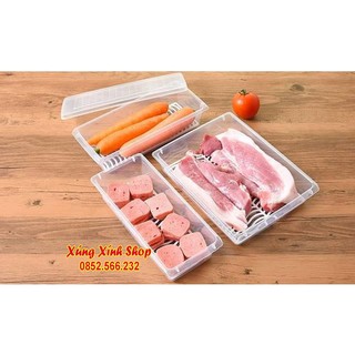 Hộp đựng thực phẩm có khay ráo nước