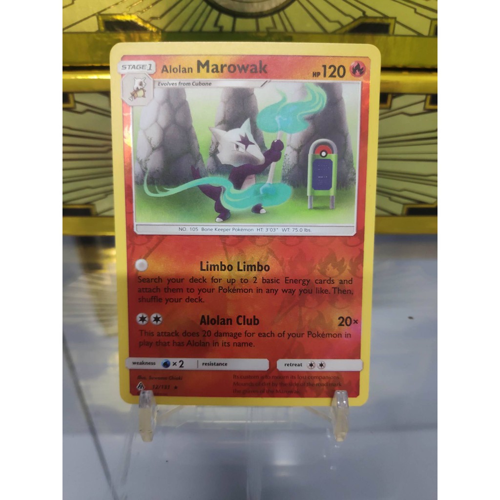 [ Dưa Hấu Yugioh ] Lá bài thẻ bài Pokemon Marowak