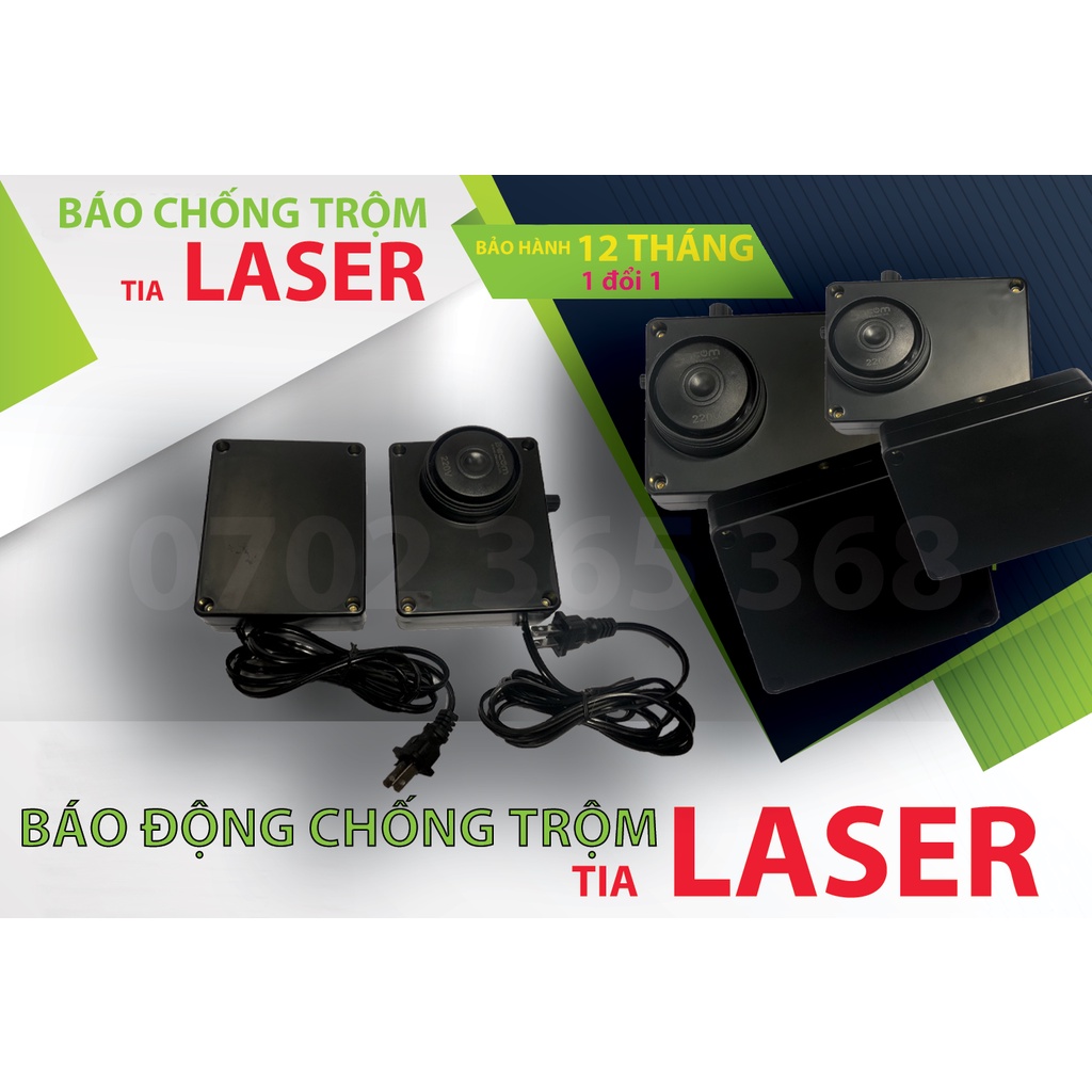 Báo động chống trộm bằng tia Laser