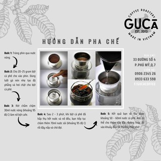 Cà Phê 100% Fine Robusta | Gu-Busta - GuCa Coffee Roastery