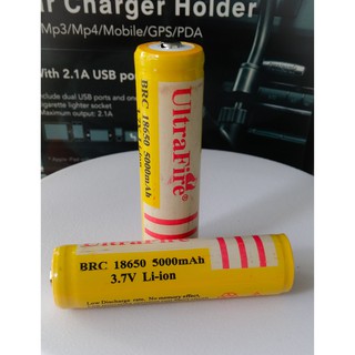 Pin sạc 18650 Vàng Ultrafire