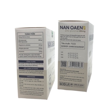 NAN OAEN gold - Bổ Sung Kẽm Cho Cơ Thể ( mẫu mới)