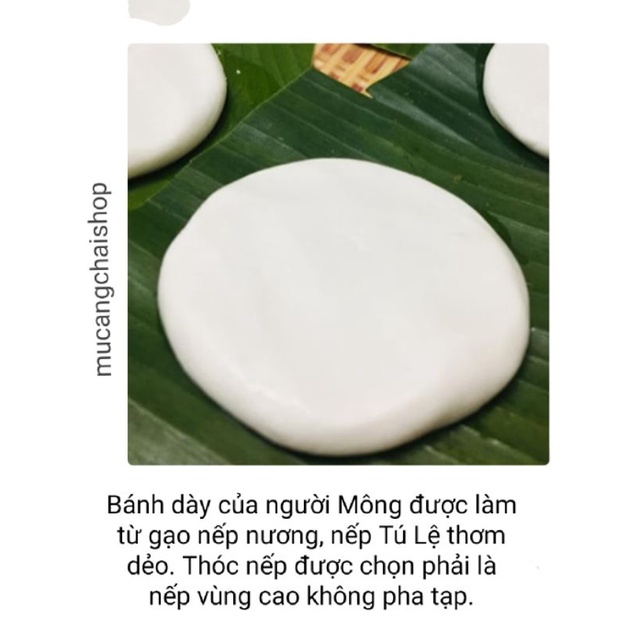 Bánh dày, bánh giày truyền thống của người Mông túi 5 cái hút chân không