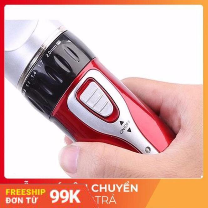 [Giảm 50%]  Tông đơ Tông đơ JICHEN JC-0817 ( Màu Đỏ )