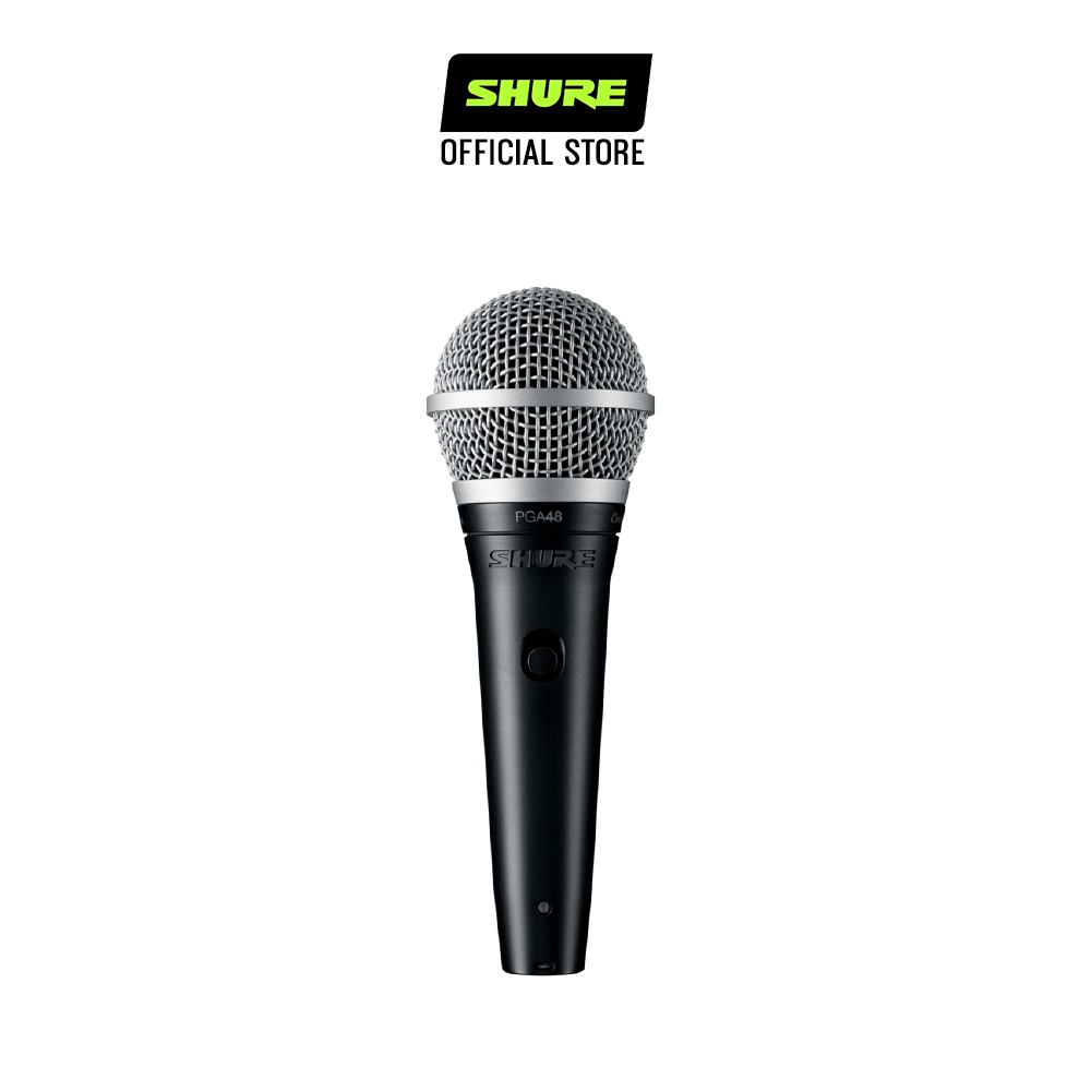 Micro Shure PGA48-LC - Hàng chính hãng - Micro karaoke có dây Shure tuyệt vời cho biểu diễn âm nhạc và hát Karaoke