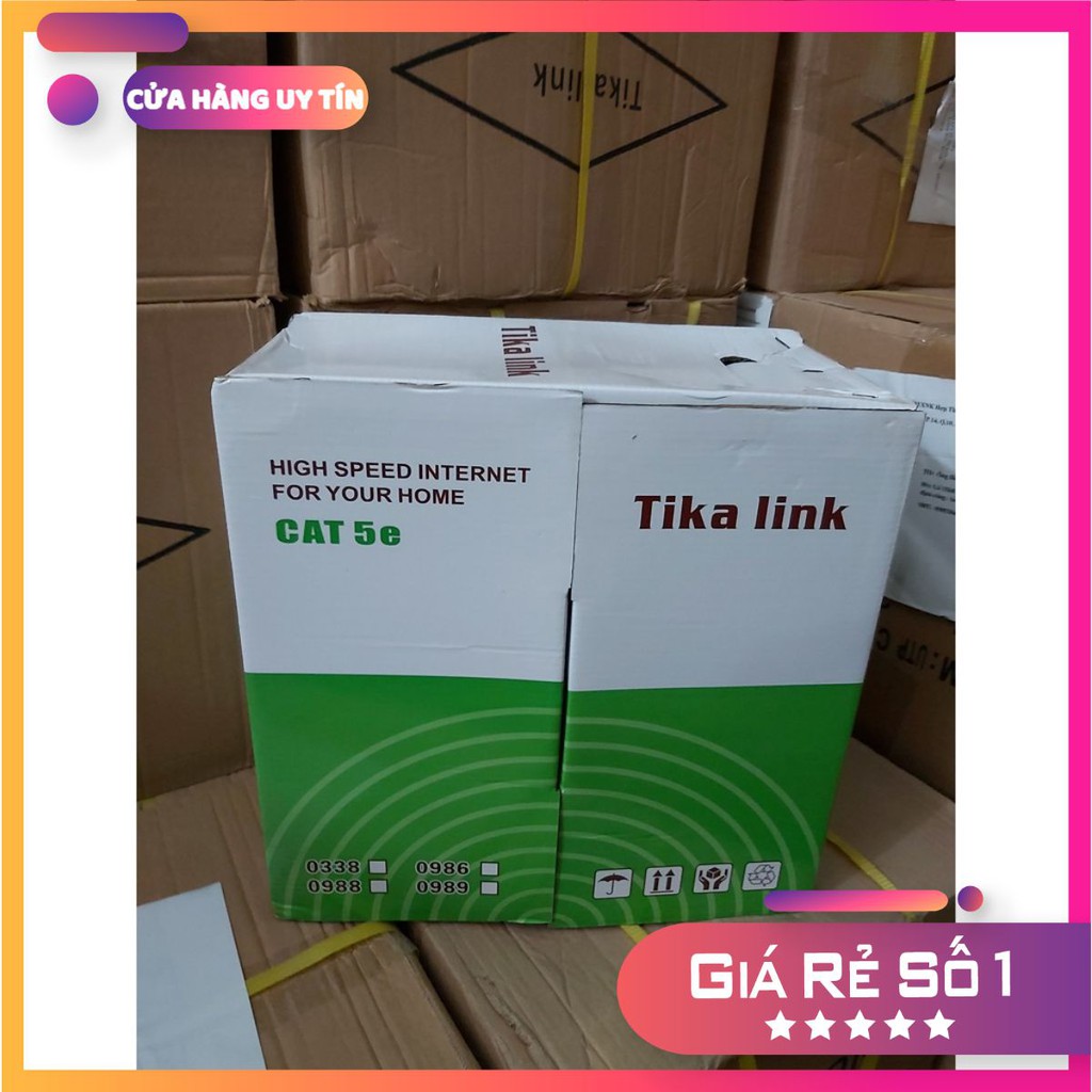 Cuộn dây mạng 305m ampp / Tika / Vinaboss 0528 chính hãng