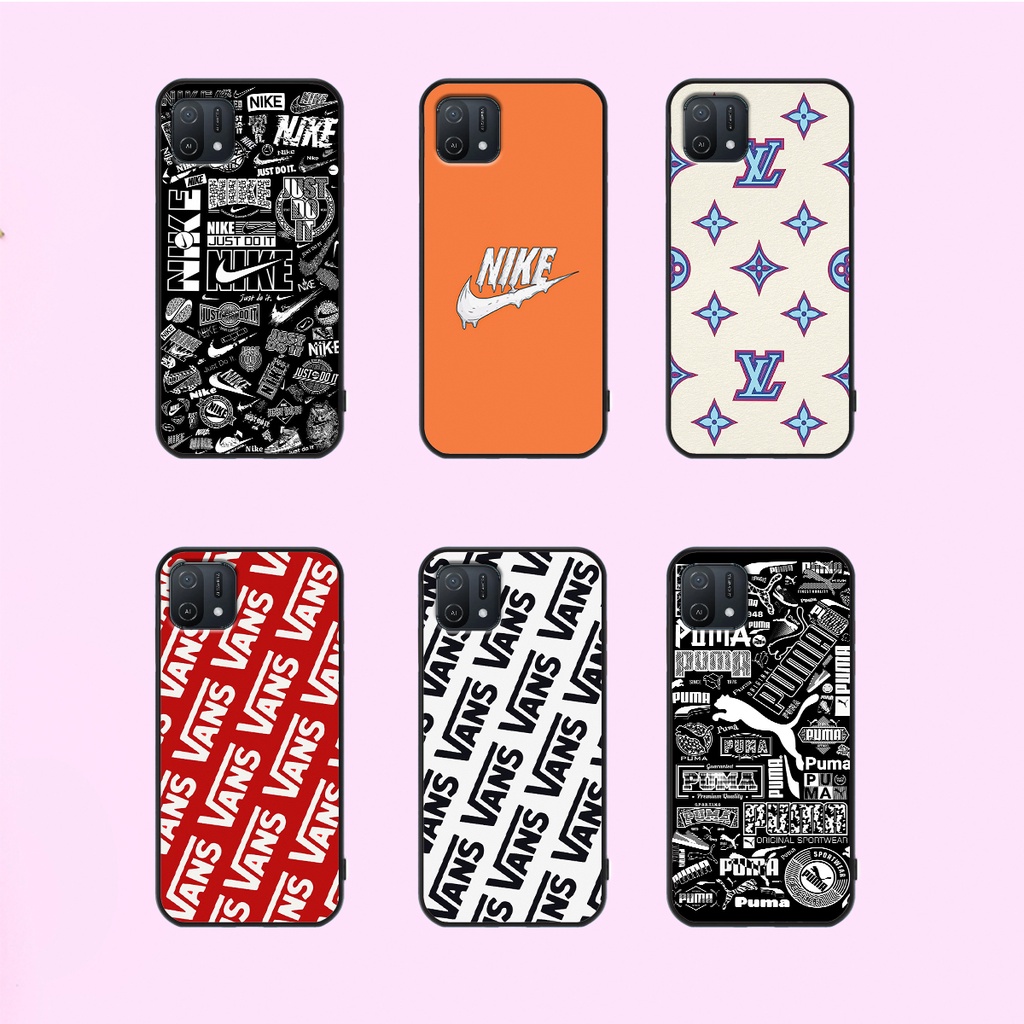 Ốp lưng Oppo A16k in hình thời trang, thể thao LV, Nike, Vans, Puma