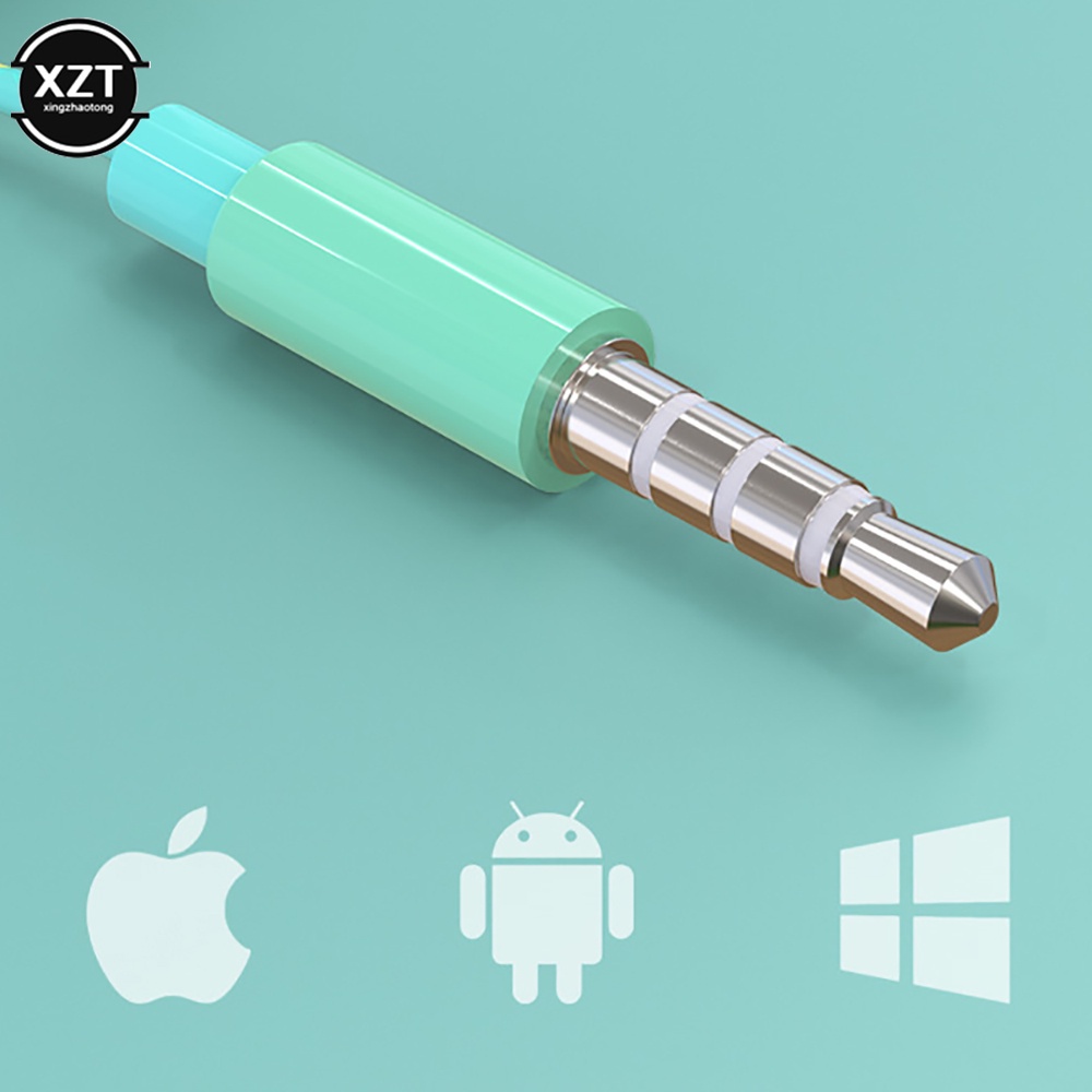 Tai Nghe Nhét Tai Có Dây 3.5Mm u24 Bán Trong Màu macaron Cho Điện Thoại