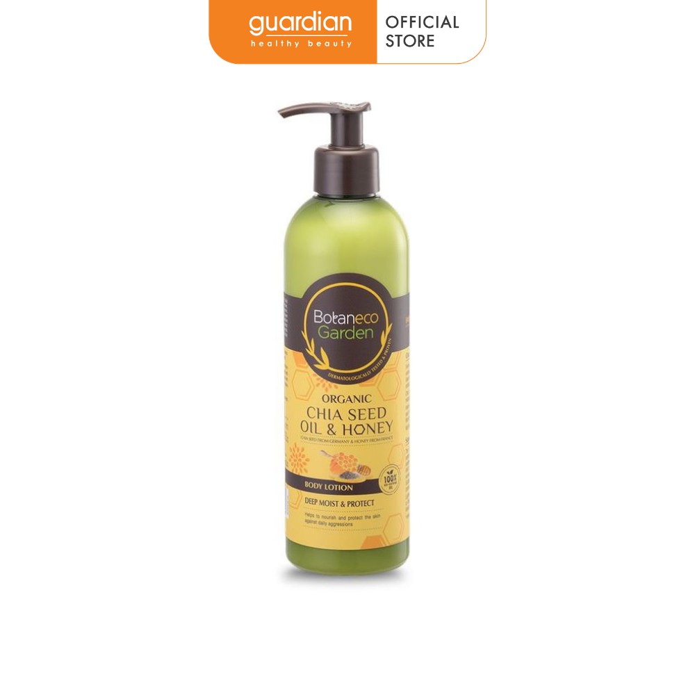 Sữa dưỡng thể Botaneco Garden Chia seed & Honey dưỡng ẩm sâu và bảo vệ (400ml)
