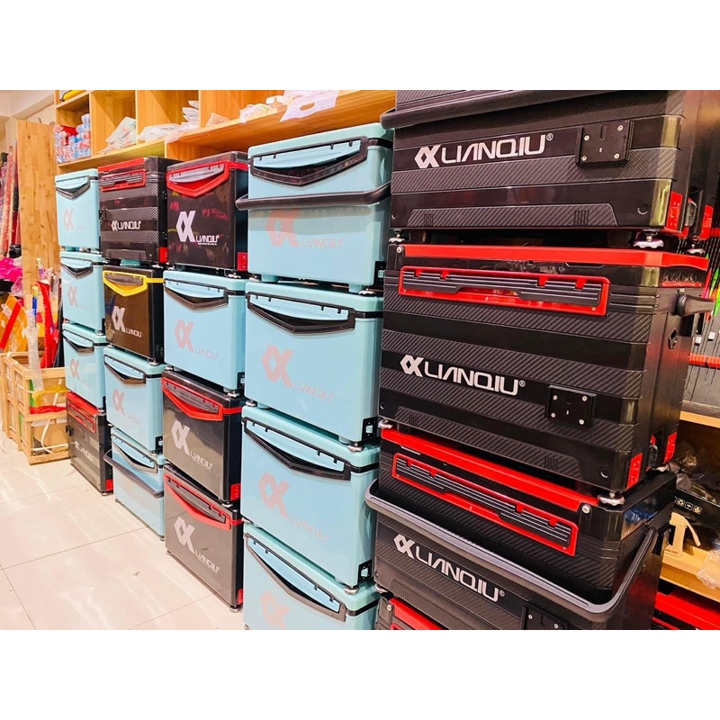 Thùng Câu Đài, Thùng Câu Cá Lianqiu  S8 29L- Đồ Câu Phạm Ngọc