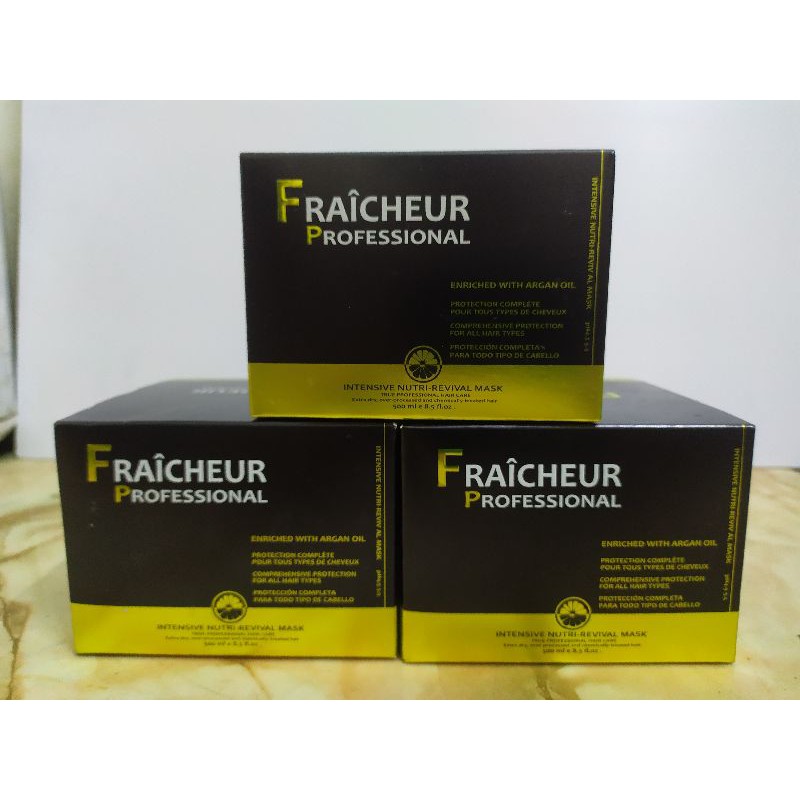 Kem Hấp ủ Phục Hồi Tóc Hương Nước Hoa Keratin Fraicheur 500ml