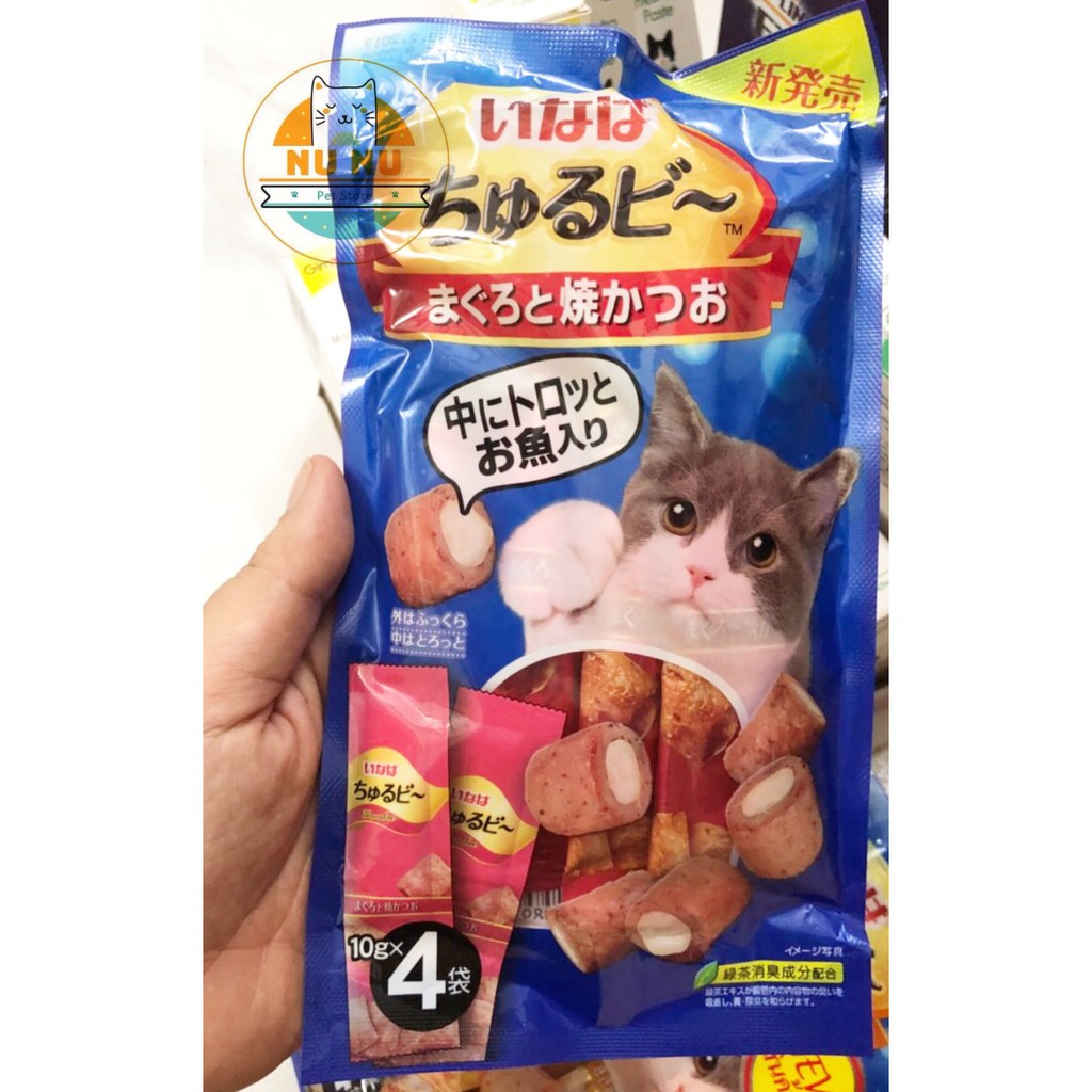 Bánh thưởng cho mèo CHURU BEE - 4 tuýp/gói