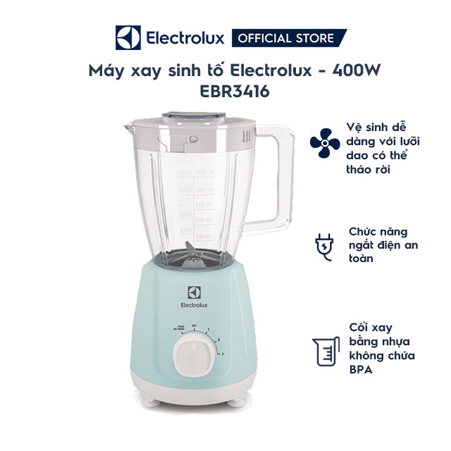 [Mã ELHA22 giảm 5% đơn 300K] Máy xay sinh tố Electrolux EBR3416