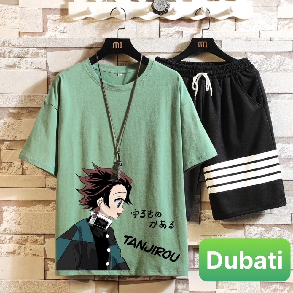 Bộ Thể Thao Nam Tanjiou, Set Đồ Bộ Nam Chất Thun Co Giãn, Phong cách xịn sò - Dubati Fashion