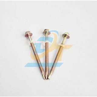 Vít bắn tôn sắt ron trắng xi 7 màu - Đủ size