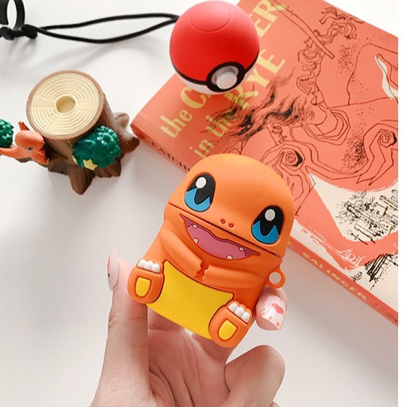 Vỏ bảo vệ tai nghe Airpod 1,2,i12 Hình Pokemon Cực đáng yêu