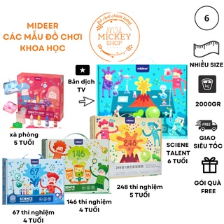 Mideer Science can topbright Bộ đồ Chơi thí nghiệm khoa học nhiều mẫu Cho Trẻ 6+ chơi steam stem