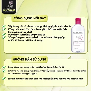 Nước tẩy trang Bioderma